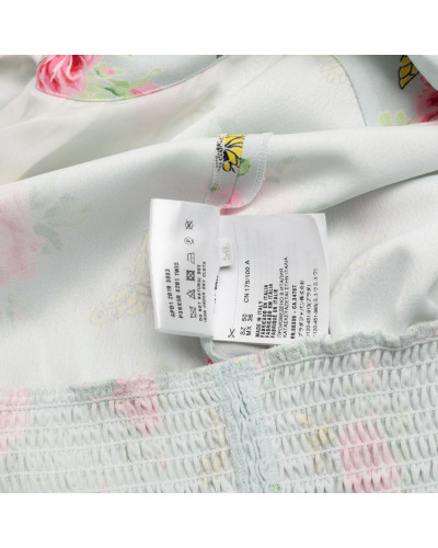 Prada Sukienka plisowana w kwiaty