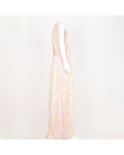 Emilio Pucci Sukienka fioletowa we wzory