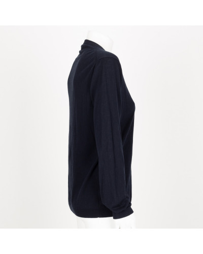 Armani grantowy sweter męski n naszywkami