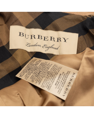 Burberry płaszcz beżowy