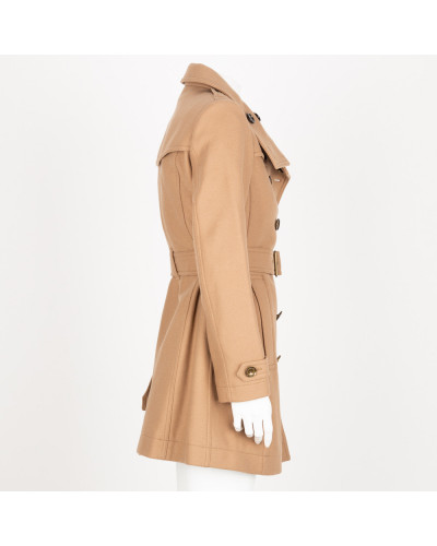 Burberry płaszcz beżowy