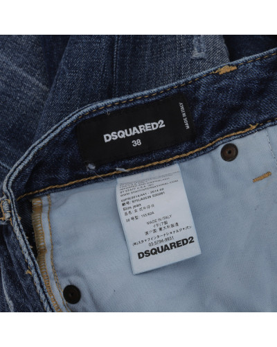 Dsquared2 Spodnie z przetarciami