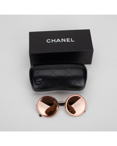Chanel  okulary okrągłe w pudełku