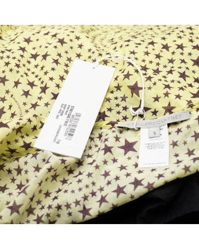 Stella McCartney narzutka żółtą w gwizdki