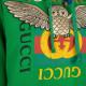Gucci zielona bluz a z sową