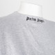 Palm Angels T-shirt szary z logo