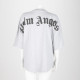 Palm Angels T-shirt szary z logo