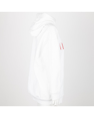 Valentino Bluza biała z logo