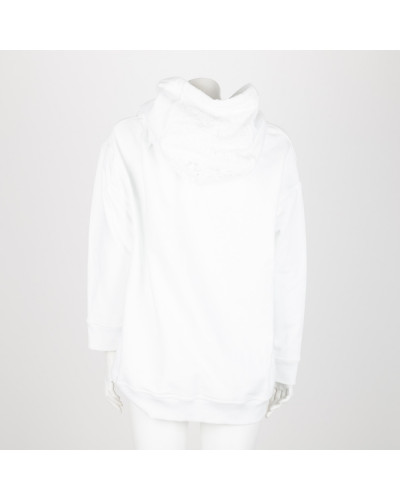 Valentino Bluza biała z logo