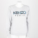 Kenzo Bluza szara z logo