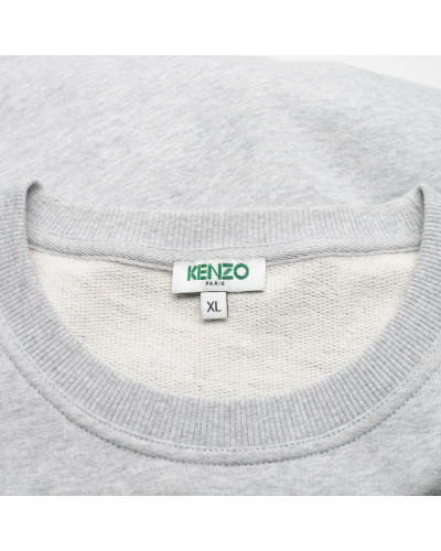 Kenzo Bluza szara z logo