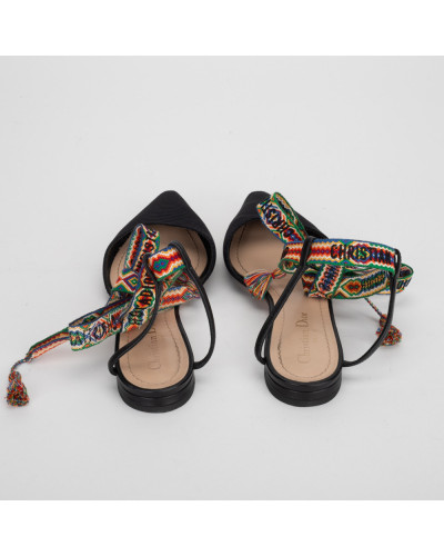 Dior Buty na płaskim obcasie