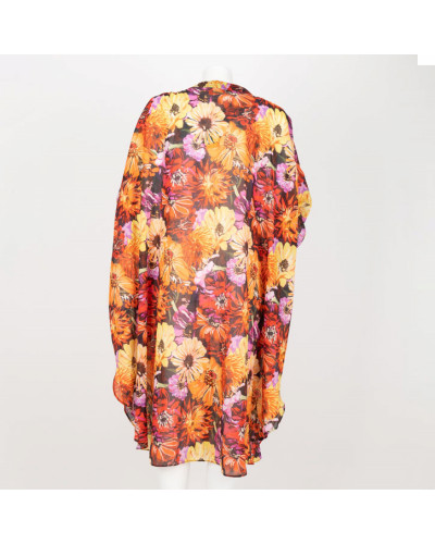 Stella McCartney plażowa narzutka w kwiaty