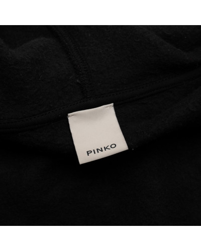 Pinko Bluza czarna welur
