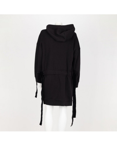 Pinko Bluza czarna welur