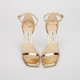 Jimmy Choo Sandały złote
