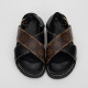 Louis Vuitton Sandały w logo
