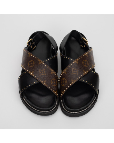 Louis Vuitton Sandały w logo