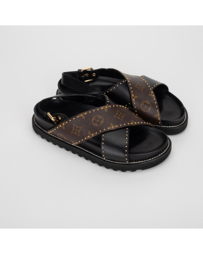 Louis Vuitton Sandały w logo
