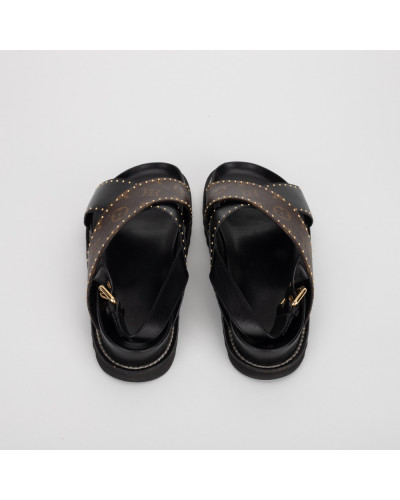 Louis Vuitton Sandały w logo