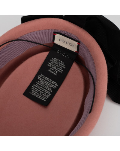 Gucci Nakrycie głowy różowe