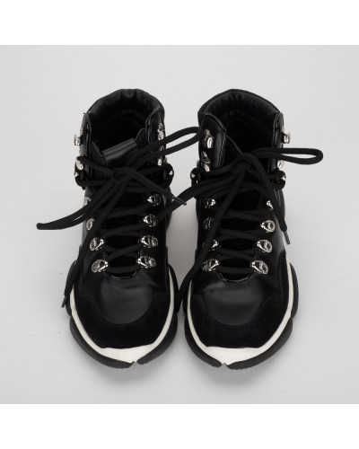 Moncler Buty czarne wysokie