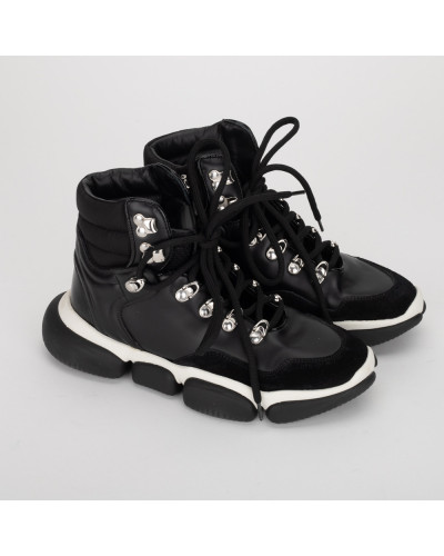 Moncler Buty czarne wysokie