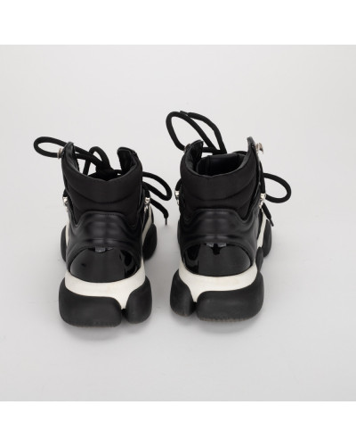 Moncler Buty czarne wysokie