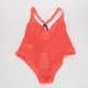 Stella McCartney Koralowe body w logo