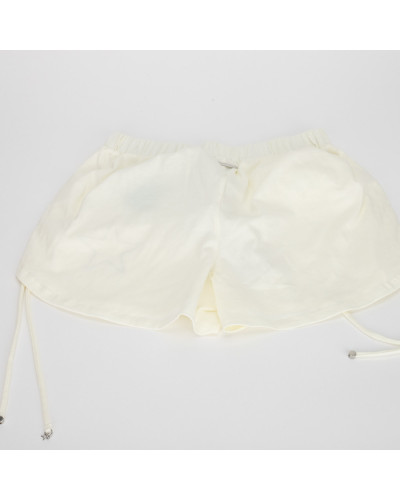 Stella McCartney Kremowe spodenki z gwiazdkami