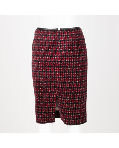 Dsquared2 spódnica tweedowa we wzór
