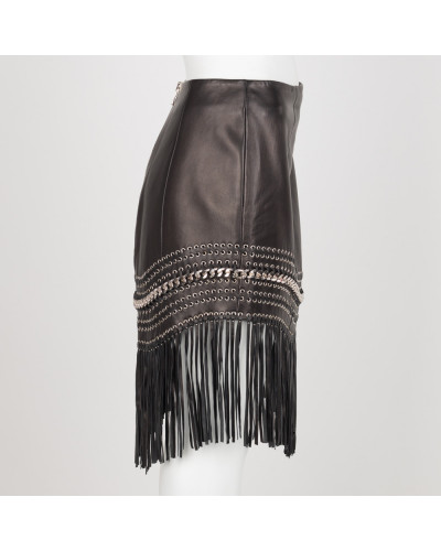 Balmain Spódnica z frędzlami