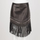 Balmain Spódnica z frędzlami