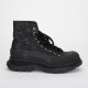 Alexander McQueen Zimowce czarne cekinowe