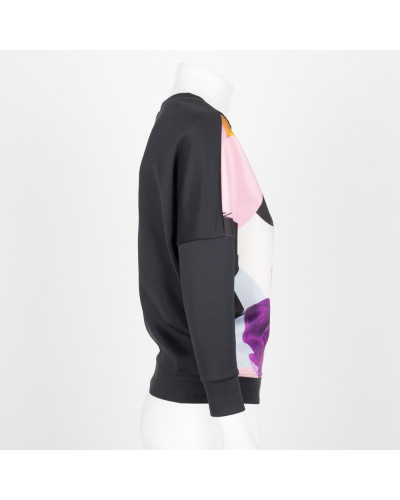 Pinko Bluza czarna z aplikacja