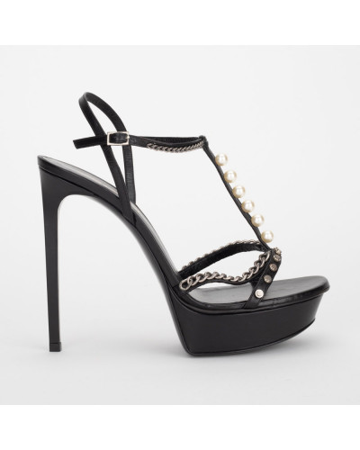 Saint Laurent  Szpilki z perłami