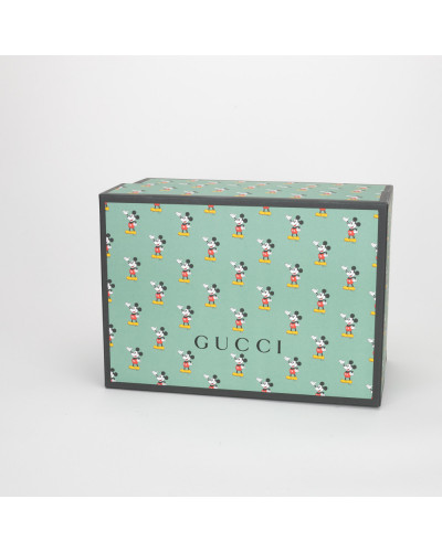 Gucci Torebka brązowa z myszka Mickey