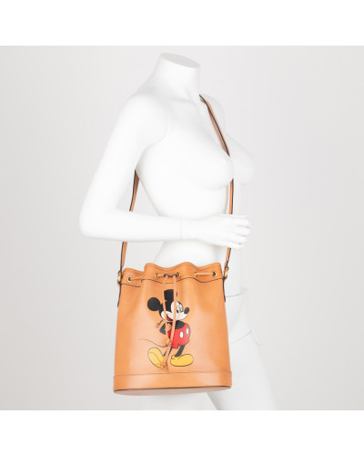 Gucci Torebka brązowa z myszka Mickey
