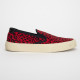 Saint Laurent  Buty sportowe trampki w cętki