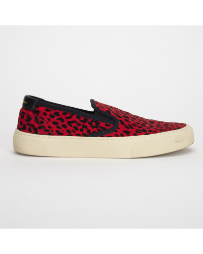 Saint Laurent  Buty sportowe trampki w cętki