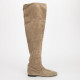 Isabel Marant Kozaki zamszowe khaki
