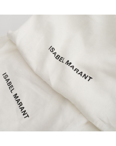 Isabel Marant Kozaki zamszowe khaki