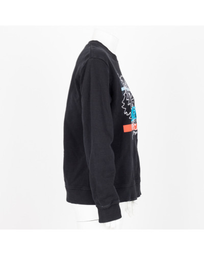 Kenzo Bluza czarna. logo