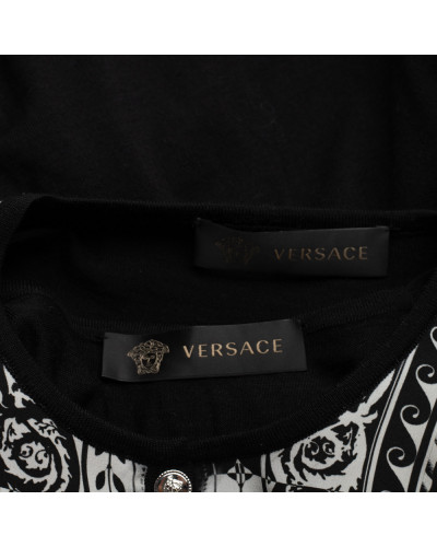 Versace Zestaw bluzka + sweter