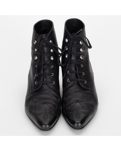 Saint Laurent  Botki czarne