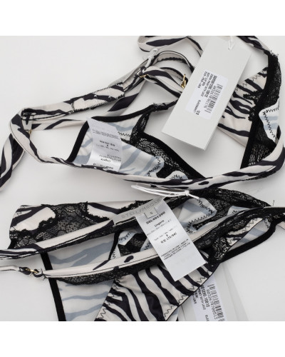 Stella McCartney Komplet w zebrę