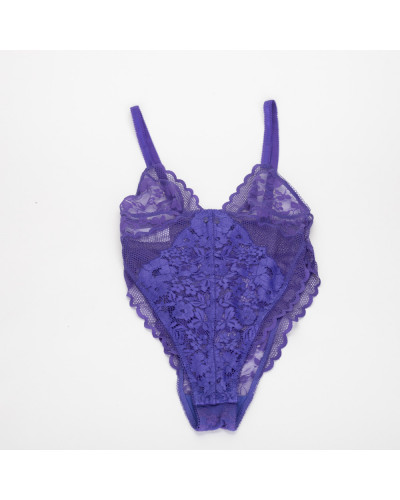Stella McCartney fioletowe koronkowe budy