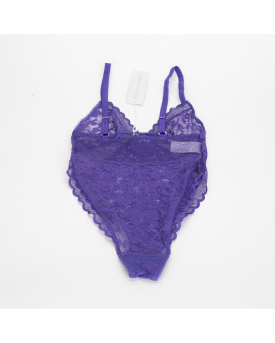 Stella McCartney fioletowe koronkowe budy