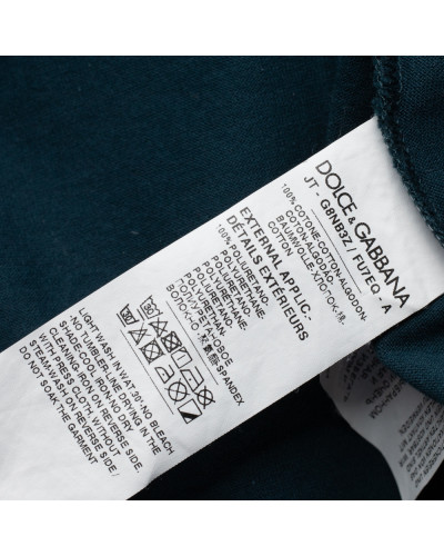 Dolce & Gabbana zielony shirt