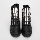 Giuseppe Zanotti  Buty na platformie ze srebrnymi